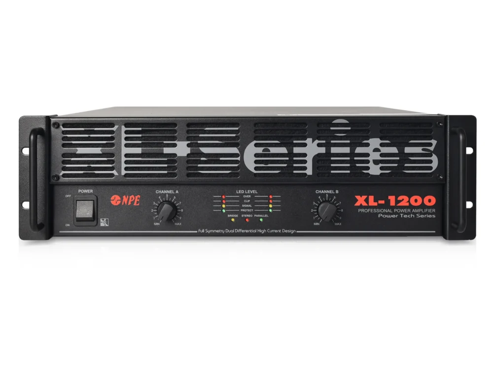 Npe Xl-1200 เพาเวอร์แอมป์ 2x650w Class Ab Stereo Power Amplifier Npe Xl-1200 เพาเวอร์แอมป์ 2x650w Class Ab Stereo Power Amplifier