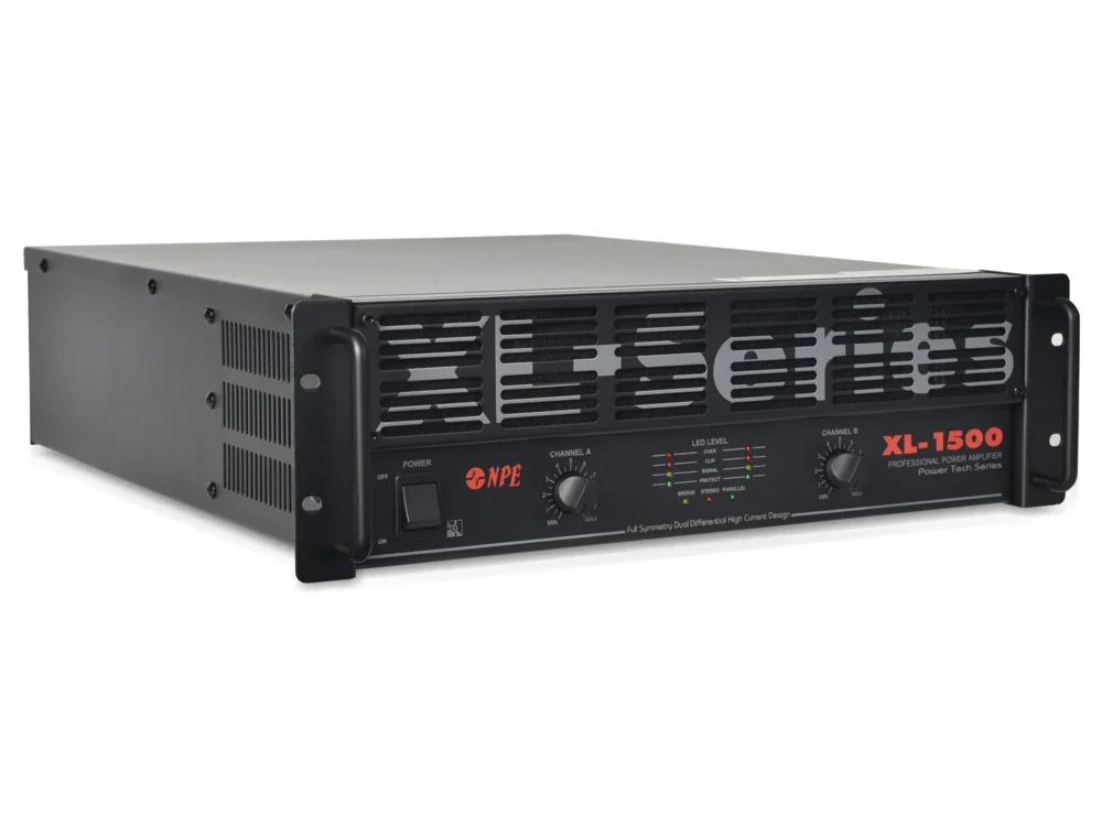 Npe Xl-1500 เพาเวอร์แอมป์ 2x800w Class Ab Stereo Power Amplifier Npe Xl-1500 เพาเวอร์แอมป์ 2x800w Class Ab Stereo Power Amplifier