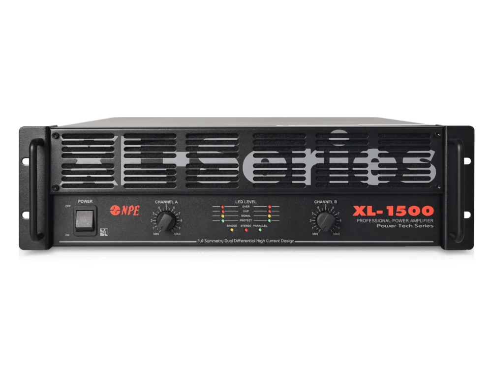 Npe Xl-1500 เพาเวอร์แอมป์ 2x800w Class Ab Stereo Power Amplifier Npe Xl-1500 เพาเวอร์แอมป์ 2x800w Class Ab Stereo Power Amplifier