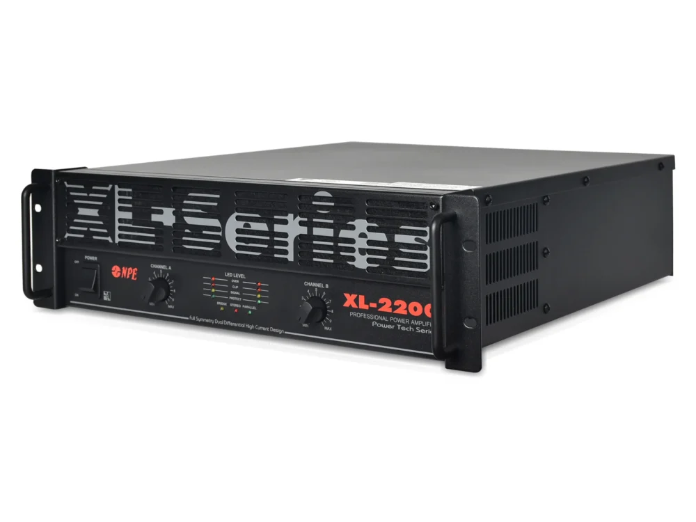 Npe Xl-2200 เพาเวอร์แอมป์ 2x1200w Class Ab Stereo Power Amplifier Npe Xl-2200 เพาเวอร์แอมป์ 2x1200w Class Ab Stereo Power Amplifier