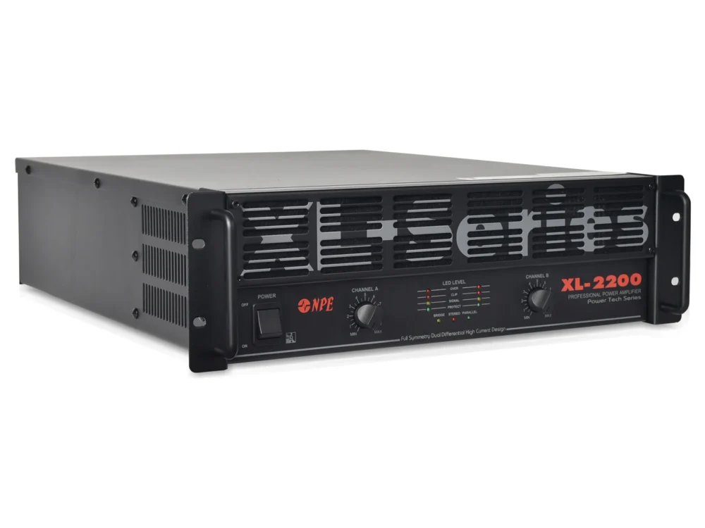 Npe Xl-2200 เพาเวอร์แอมป์ 2x1200w Class Ab Stereo Power Amplifier Npe Xl-2200 เพาเวอร์แอมป์ 2x1200w Class Ab Stereo Power Amplifier