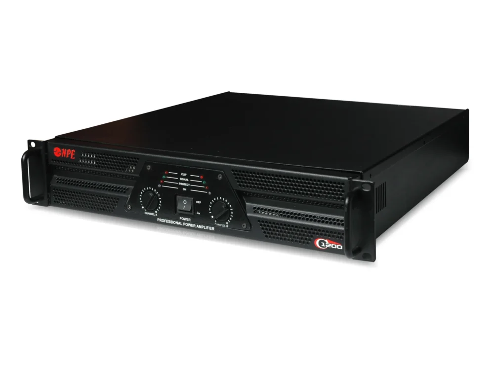 Npe C-1200 เพาเวอร์แอมป์ 2x620w Class Ab Professional Power Amplifier Npe C-1200 เพาเวอร์แอมป์ 2x620w Class Ab Professional Power Amplifier