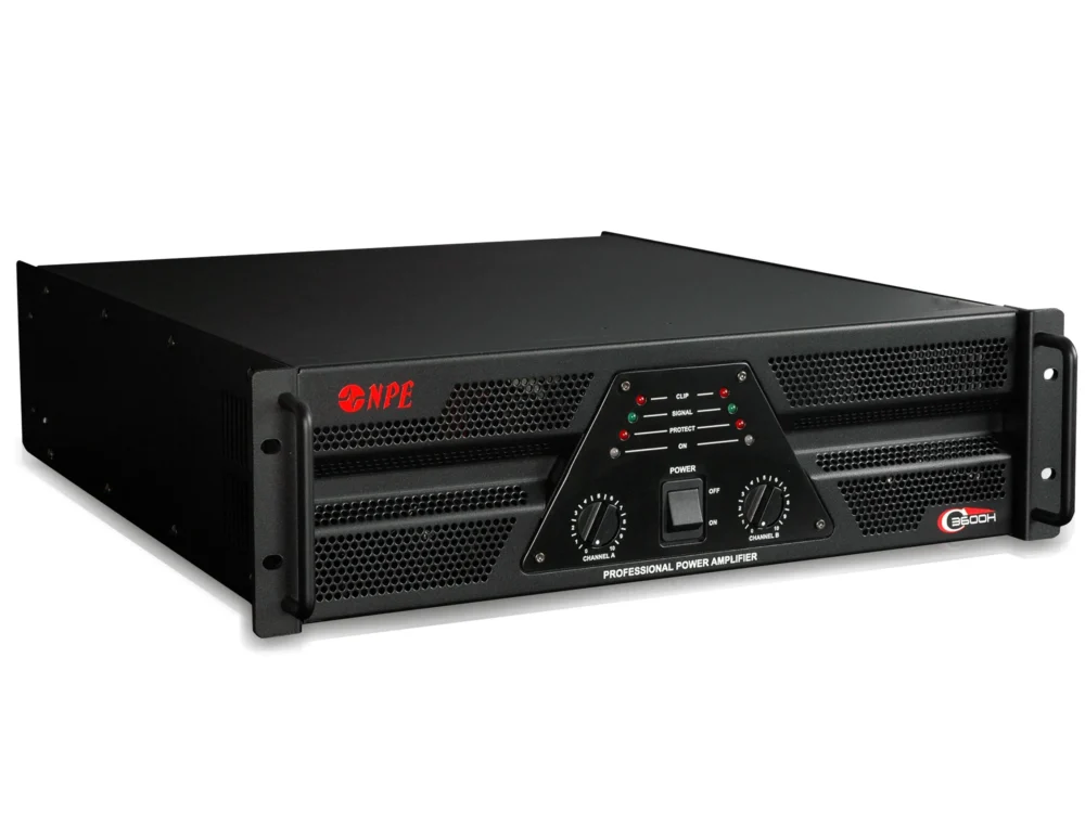 Npe C-3600h เพาเวอร์แอมป์ 2x2000w Class H Professional Power Amplifier Npe C-3600h เพาเวอร์แอมป์ 2x2000w Class H Professional Power Amplifier