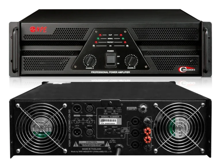 Npe C-3600h เพาเวอร์แอมป์ 2x2000w Class H Professional Power Amplifier