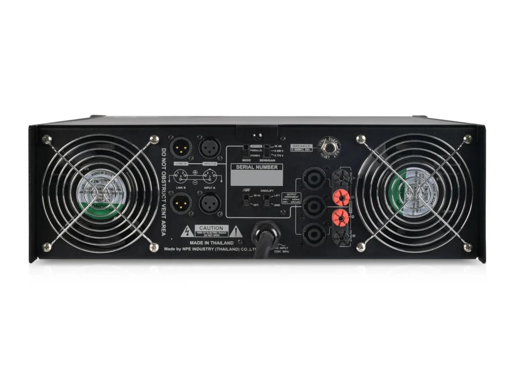 Npe C-5000h เพาเวอร์แอมป์ 2x2500w Class H Professional Power Amplifier Npe C-5000h เพาเวอร์แอมป์ 2x2500w Class H Professional Power Amplifier