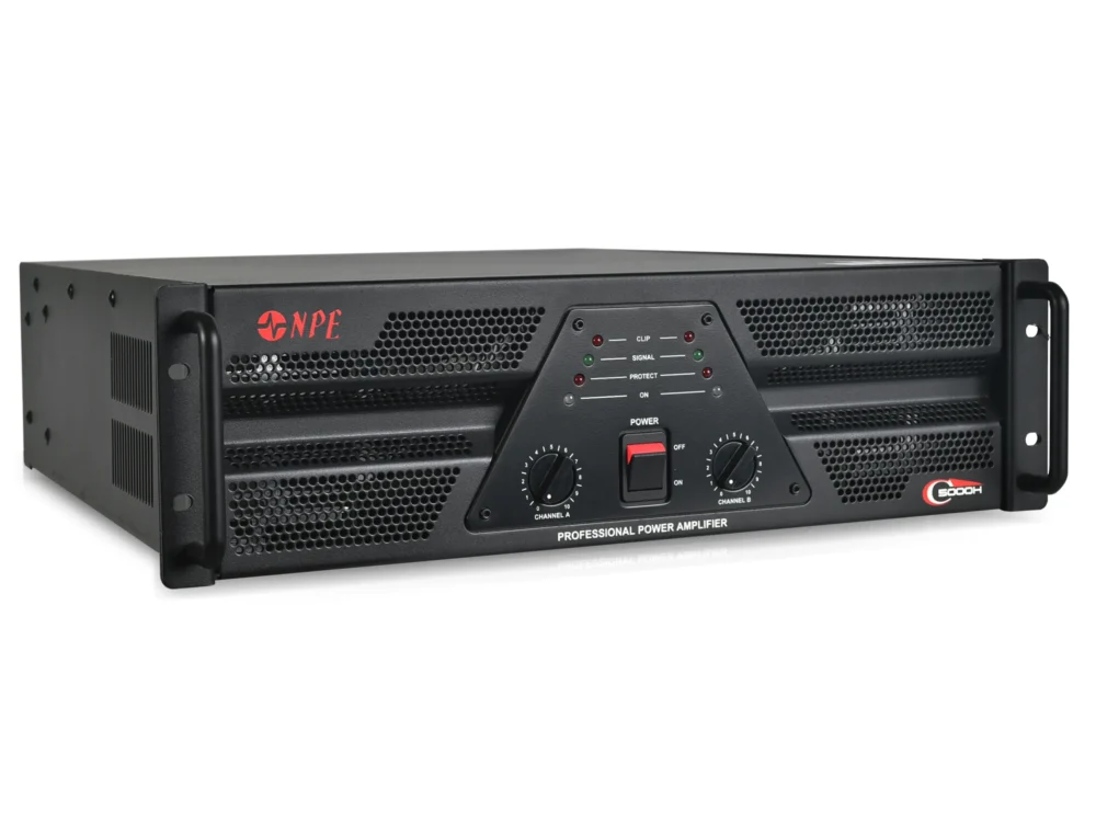 Npe C-5000h เพาเวอร์แอมป์ 2x2500w Class H Professional Power Amplifier Npe C-5000h เพาเวอร์แอมป์ 2x2500w Class H Professional Power Amplifier