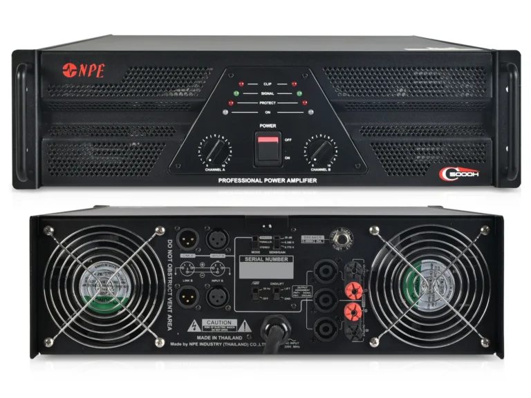 Npe C-5000h เพาเวอร์แอมป์ 2x2500w Class H Professional Power Amplifier