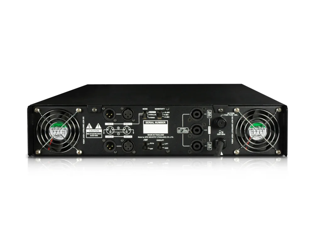 Npe D-2200 เพาเวอร์แอมป์ 2x1100w Class D Professional Power Amplifier Npe D-2200 เพาเวอร์แอมป์ 2x1100w Class D Professional Power Amplifier