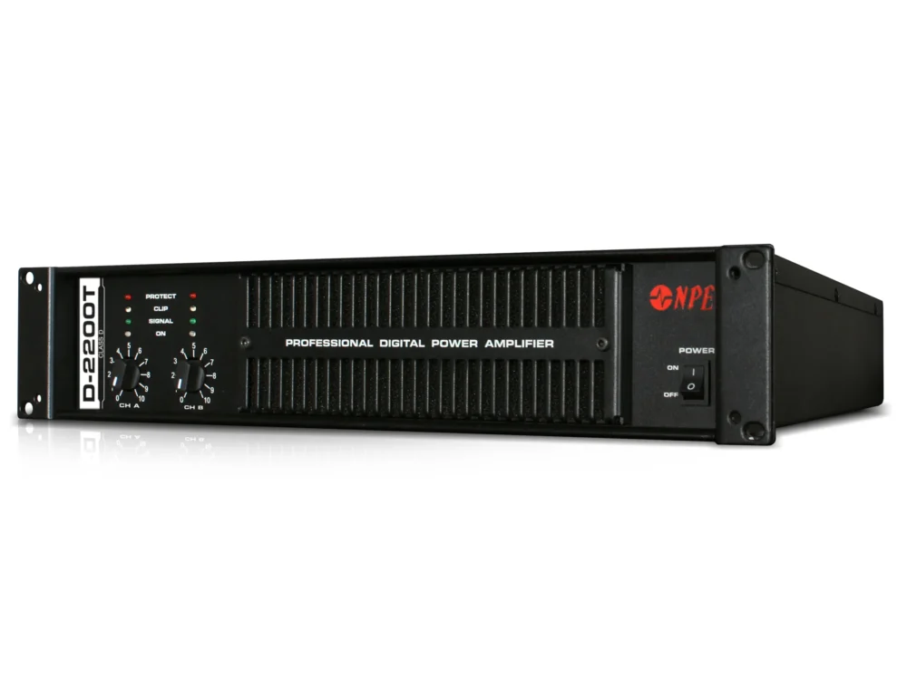 Npe D-2200t เพาเวอร์แอมป์ 2x1100w Class D Transformer Professional Power Amplifier Npe D-2200t เพาเวอร์แอมป์ 2x1100w Class D Transformer Professional Power Amplifier