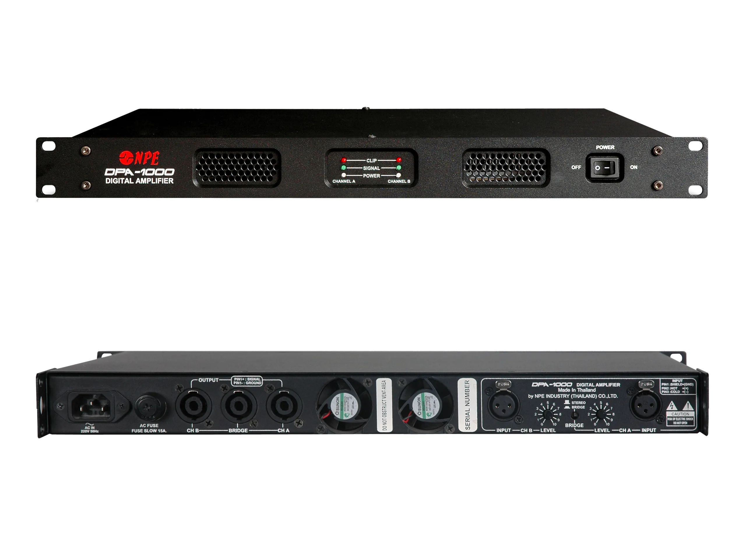 Npe Dpa-1000 เพาเวอร์แอมป์ดิจิตอล 2x500w Class D Digital Power Amplifier Npe Dpa-1000 เพาเวอร์แอมป์ดิจิตอล 2x500w Class D Digital Power Amplifier