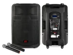Npe Nb-15bat ตู้ลำโพงล้อลาก 15 นิ้ว พร้อมไมค์ลอยคู่ Bluetooth