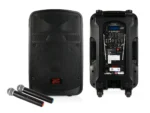 Npe Nb-12bat ตู้ลำโพงล้อลาก 12 นิ้ว พร้อมไมค์ลอยคู่ Bluetooth