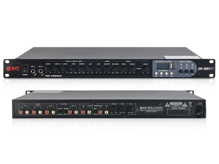 Npe Ksa-550mp3 แอมป์คาราโอเกะ 2x250w พร้อม Bluetooth Usb/sd Mp3