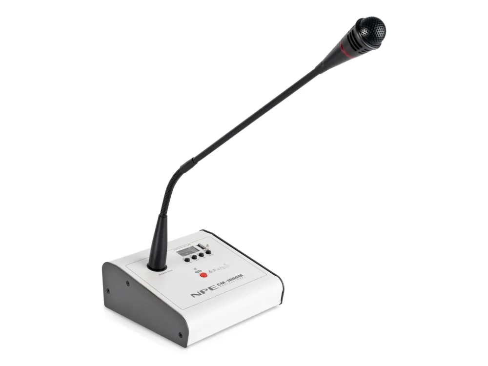 Npe Cm-1000m ไมโครโฟนประกาศแบบตั้งโต๊ะ Condenser Chime Microphone Npe Cm-1000m ไมโครโฟนประกาศแบบตั้งโต๊ะ Condenser Chime Microphone