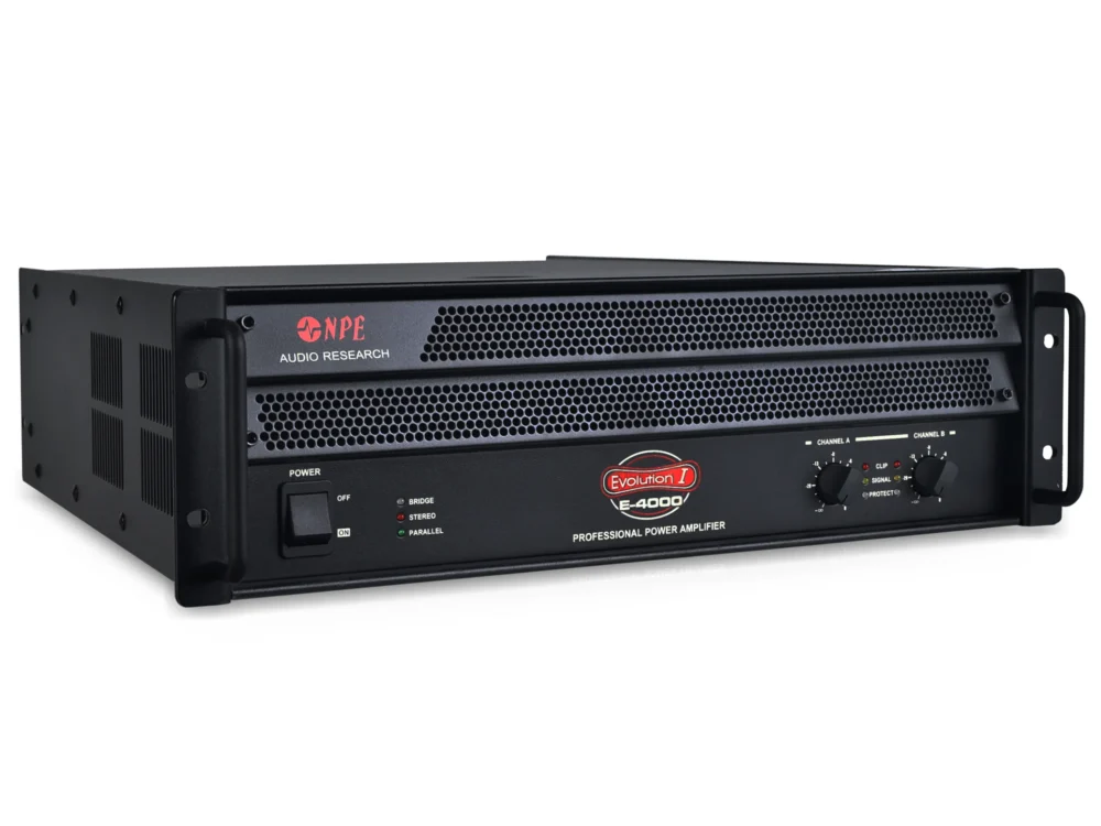 Npe E-4000 เพาเวอร์แอมป์ 2x1200w Class Ab Professional Power Amplifier Npe E-4000 เพาเวอร์แอมป์ 2x1200w Class Ab Professional Power Amplifier