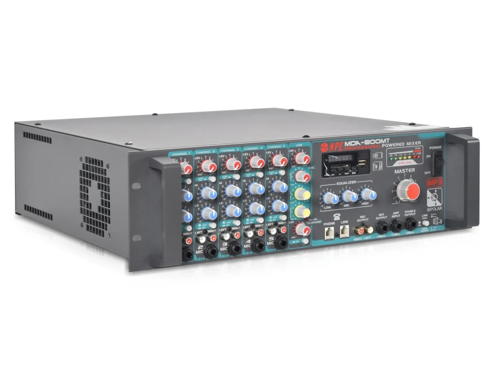 Npe Mda-800mt เพาเวอร์มิกเซอร์ 500w พร้อม Bluetooth 70v/100v Npe Mda-800mt เพาเวอร์มิกเซอร์ 500w พร้อม Bluetooth 70v/100v
