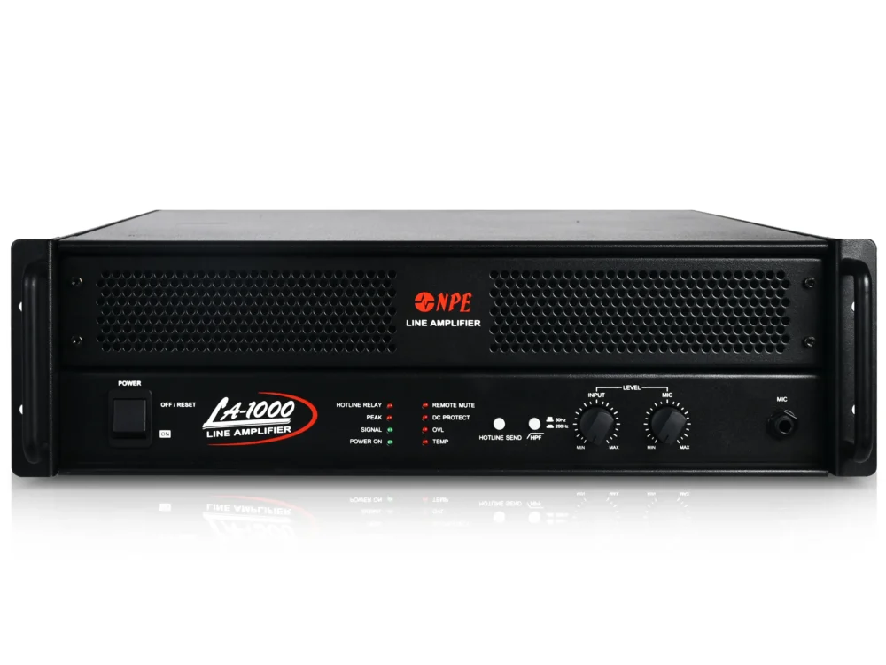 Npe La-1000 ไลน์แอมป์ 1000w 100v Line Amplifier สำหรับระบบเสียงประกาศ Npe La-1000 ไลน์แอมป์ 1000w 100v Line Amplifier สำหรับระบบเสียงประกาศ