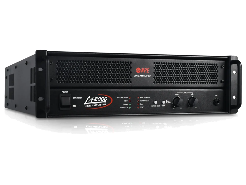 Npe La-2000 ไลน์แอมป์ 2000w 100v Line Amplifier สำหรับระบบเสียงประกาศ Npe La-2000 ไลน์แอมป์ 2000w 100v Line Amplifier สำหรับระบบเสียงประกาศ