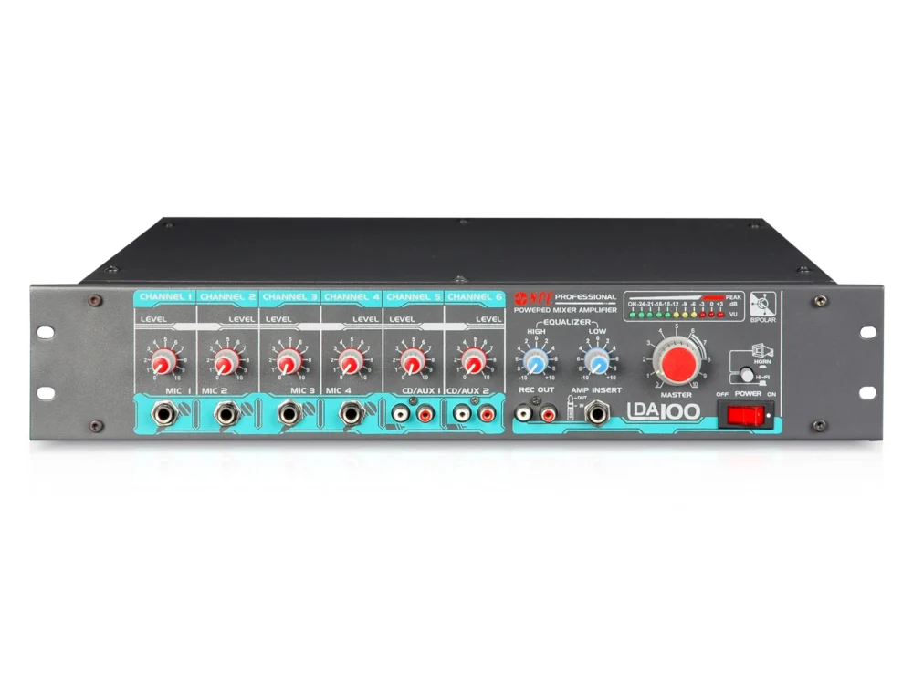 Npe Lda-100 เพาเวอร์มิกเซอร์ 100w 70v/100v Line Amplifier Npe Lda-100 เพาเวอร์มิกเซอร์ 100w 70v/100v Line Amplifier