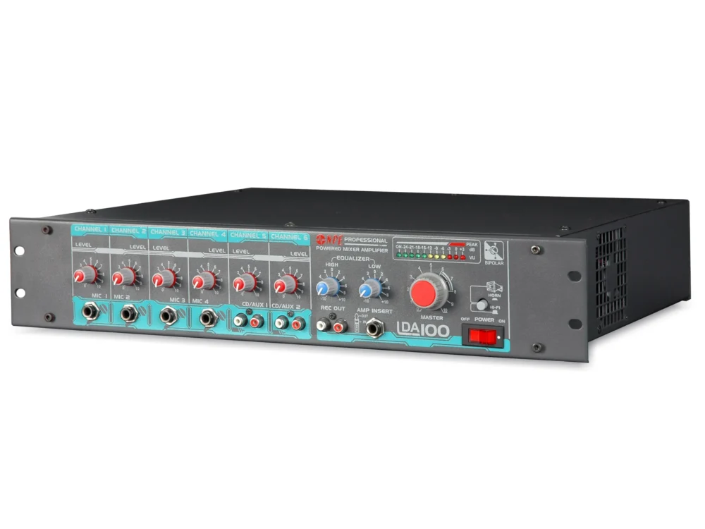 Npe Lda-100 เพาเวอร์มิกเซอร์ 100w 70v/100v Line Amplifier Npe Lda-100 เพาเวอร์มิกเซอร์ 100w 70v/100v Line Amplifier