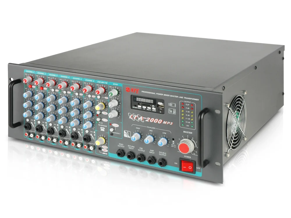 Npe Lta-2000mp3 เพาเวอร์ไลน์มิกเซอร์ 2000w พร้อม Bluetooth Usb/sd Mp3 Npe Lta-2000mp3 เพาเวอร์ไลน์มิกเซอร์ 2000w พร้อม Bluetooth Usb/sd Mp3