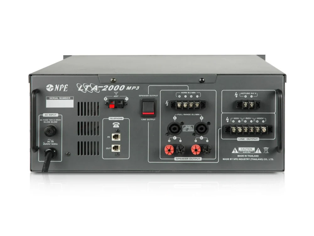 Npe Lta-2000mp3 เพาเวอร์ไลน์มิกเซอร์ 2000w พร้อม Bluetooth Usb/sd Mp3 Npe Lta-2000mp3 เพาเวอร์ไลน์มิกเซอร์ 2000w พร้อม Bluetooth Usb/sd Mp3
