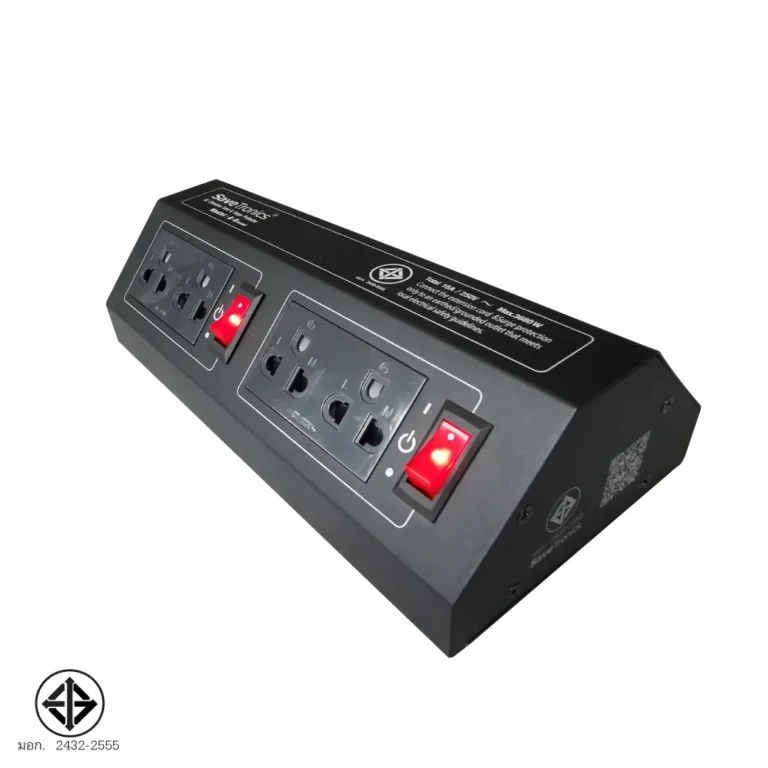 Savetronics A-8_v2 ปลั๊กไฟกันไฟกระชาก 8 ช่อง