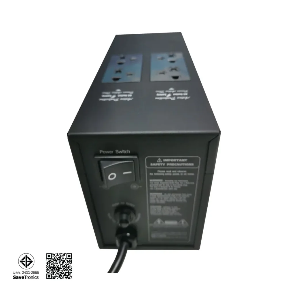 Surgeguard As-4 เครื่องกรองกระแสไฟฟ้าอัจฉริยะ พร้อมระบบตัดไฟอัตโนมัติ