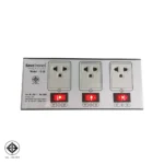 Savetronics D-3e ปลั๊กไฟกันไฟกระชาก 3 ช่อง 3 สวิตช์