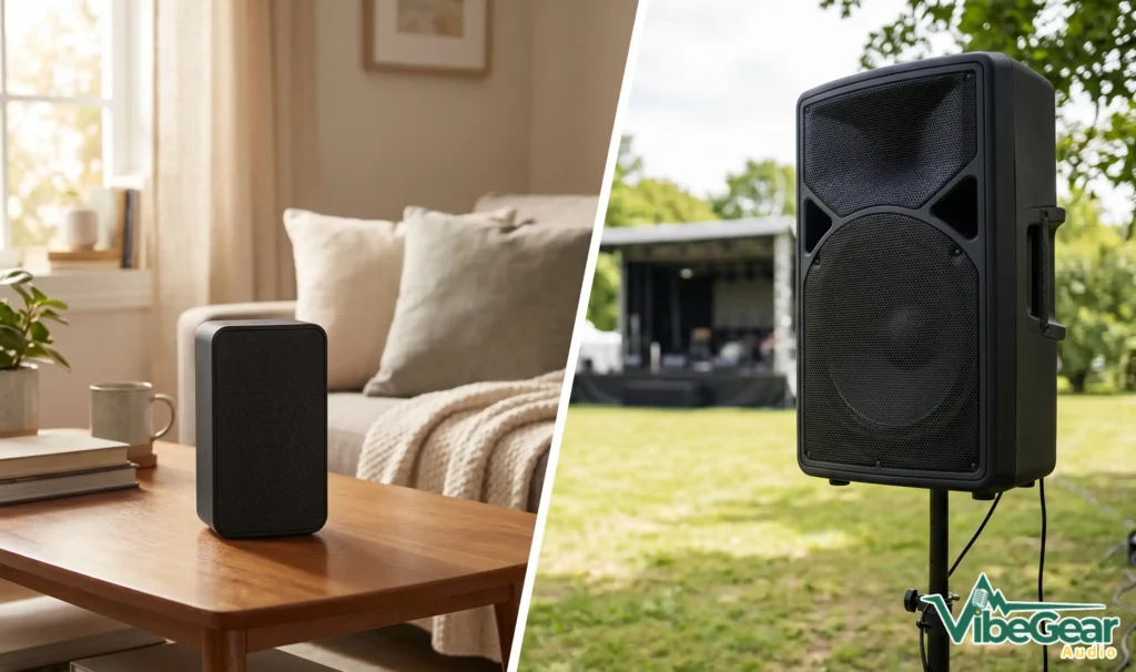 เลิกโดนหลอกสเปกกระดาษ! เจาะลึก Frequency Response ลำโพง (40hz-20khz บอกอะไรเราบ้าง?) เปรียบเทียบย่านเบสของลำโพงบลูทูธในบ้าน และ ลำโพง PA กลางแจ้ง