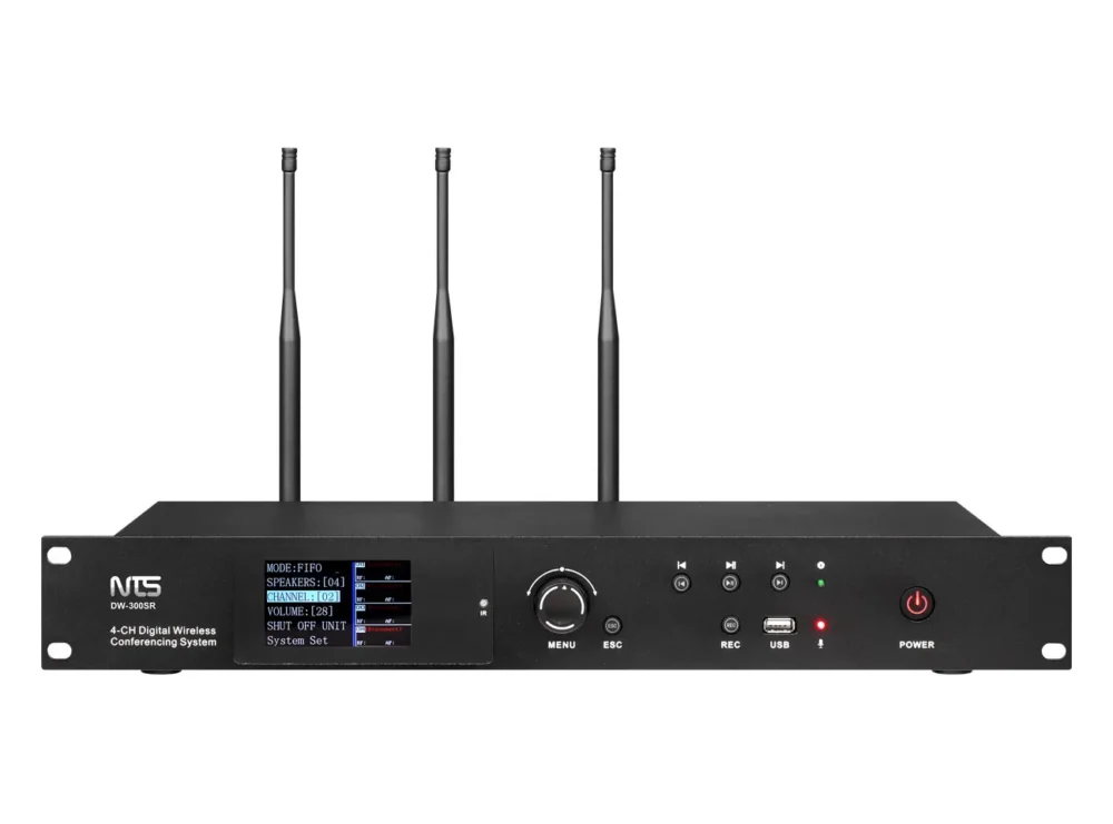Nts Dw300 Set 1 ชุดไมโครโฟนประชุมไร้สาย Uhf 11 ท่าน พร้อมไมค์ประธานและผู้ร่วมประชุม Nts Dw300 Set 1 ชุดไมโครโฟนประชุมไร้สาย Uhf 11 ท่าน พร้อมไมค์ประธานและผู้ร่วมประชุม