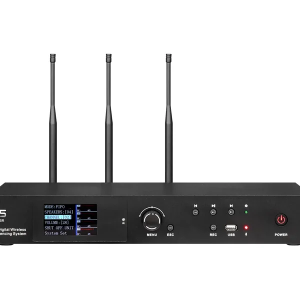 Nts Dw300 Set 1 ชุดไมโครโฟนประชุมไร้สาย Uhf 11 ท่าน พร้อมไมค์ประธานและผู้ร่วมประชุม
