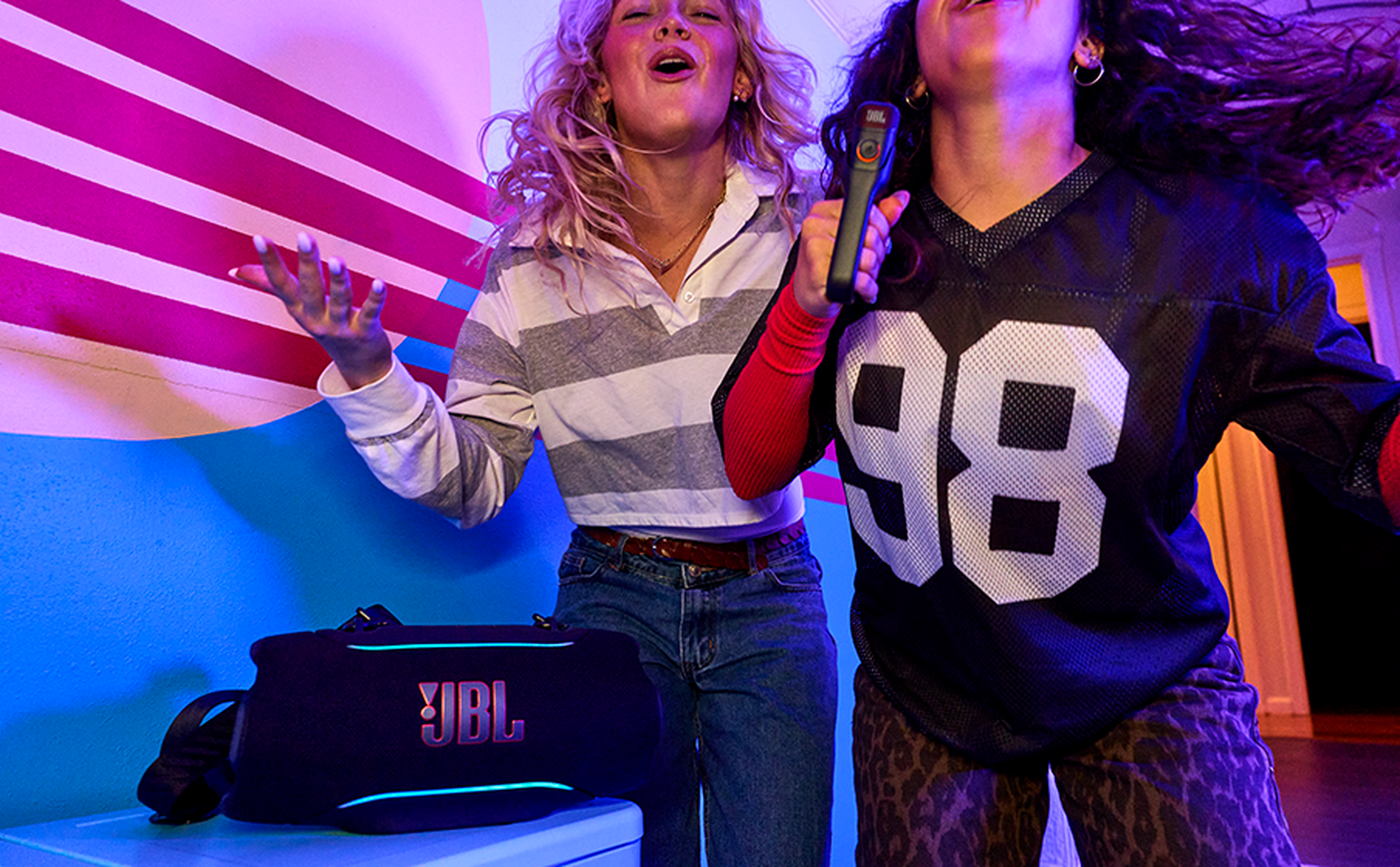 Jbl Easysing Mic Mini ไมค์ไร้สายขนาดพกพา สำหรับ Jbl Partybox