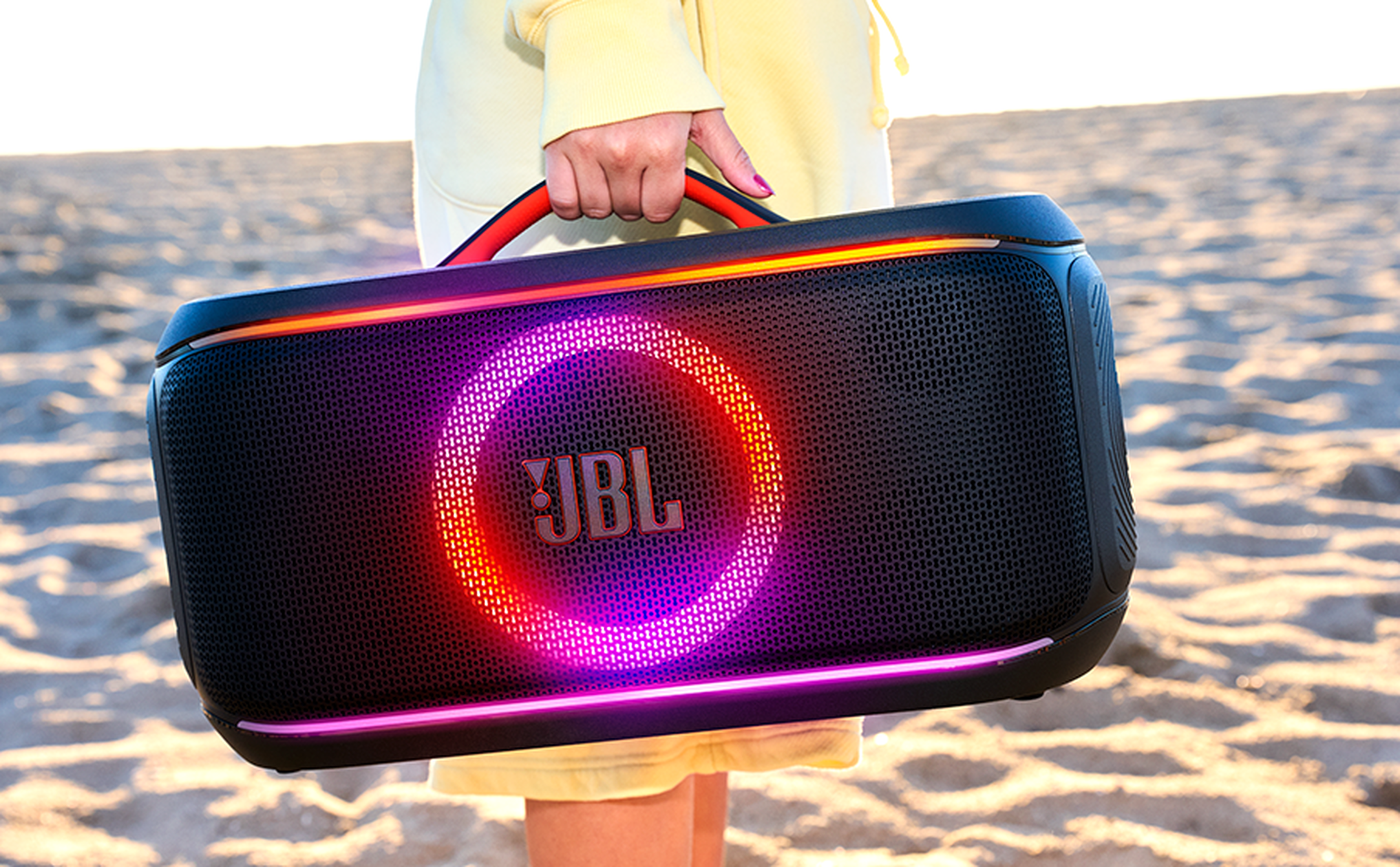 Jbl Partybox On-The-Go 2 Plus ลำโพงปาร์ตี้พกพา มีไมค์ไร้สาย
