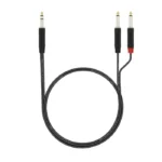 Maier Pspm2-A01m 6.35mm Stereo To 2 X 6.35mm Mono Cable 1 เมตร สายสัญญาณเสียงคุณภาพสูง