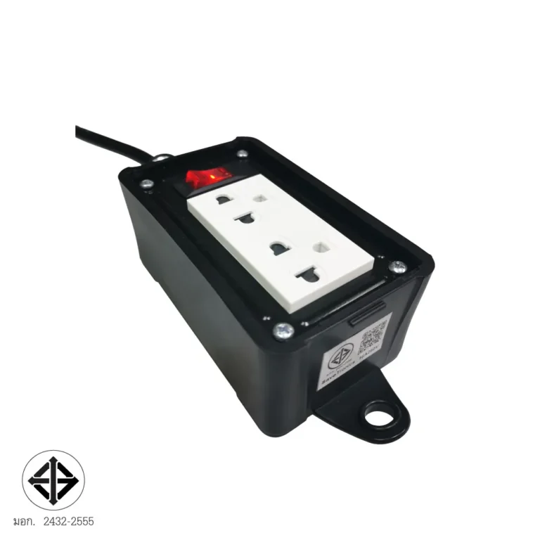 Savetronics Rb-2 ปลั๊กไฟกันไฟกระชาก 2 ช่อง