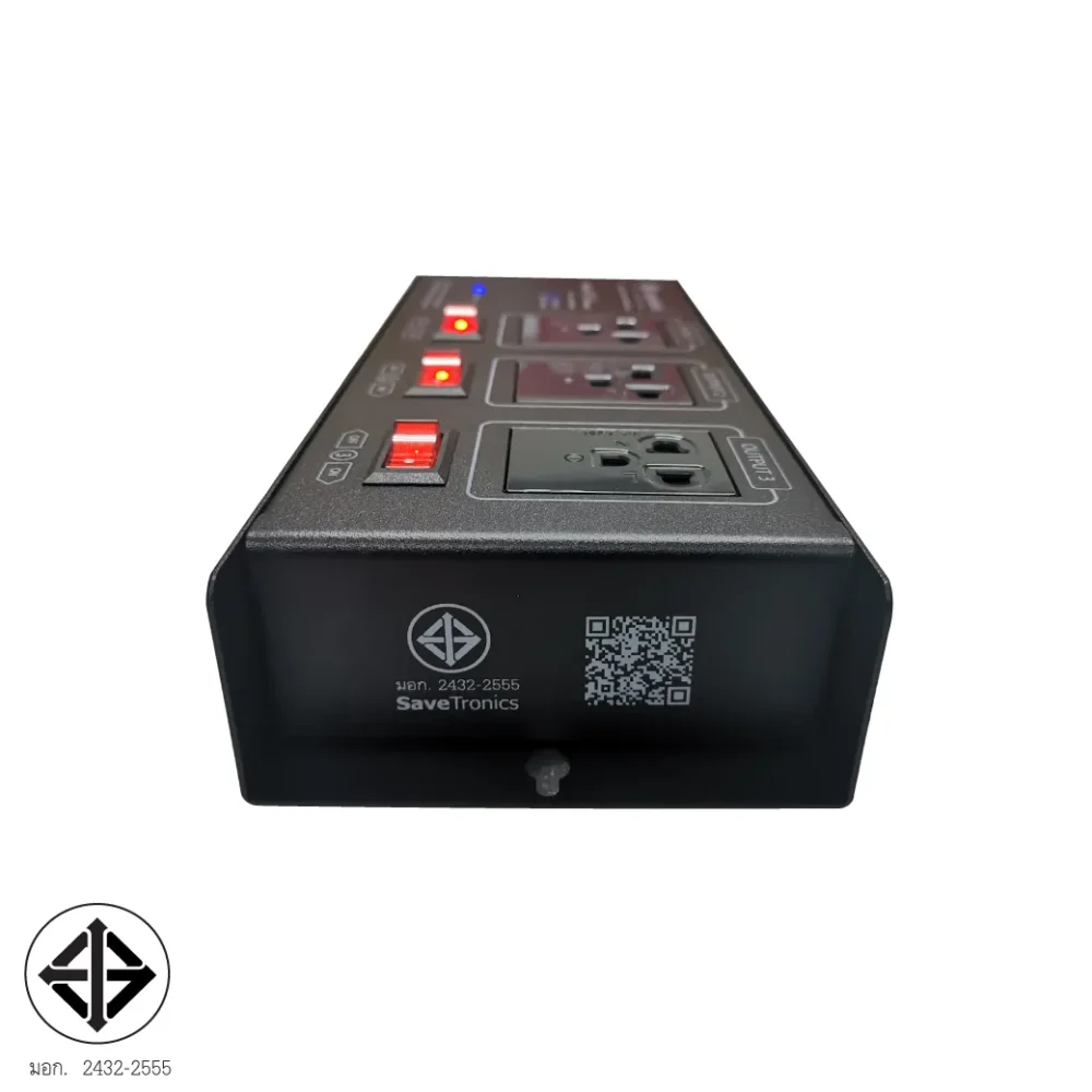 Surgeguard Sb-3e_v2 เครื่องกรองกระแสไฟฟ้าและกันไฟกระชาก 3 ช่อง Surgeguard Sb-3e_v2 เครื่องกรองกระแสไฟฟ้าและกันไฟกระชาก 3 ช่อง