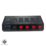 Surgeguard Sb-4eu_v2 เครื่องกรองกระแสไฟฟ้าและกันไฟกระชาก 4 ช่อง พร้อม Usb Fast Charge
