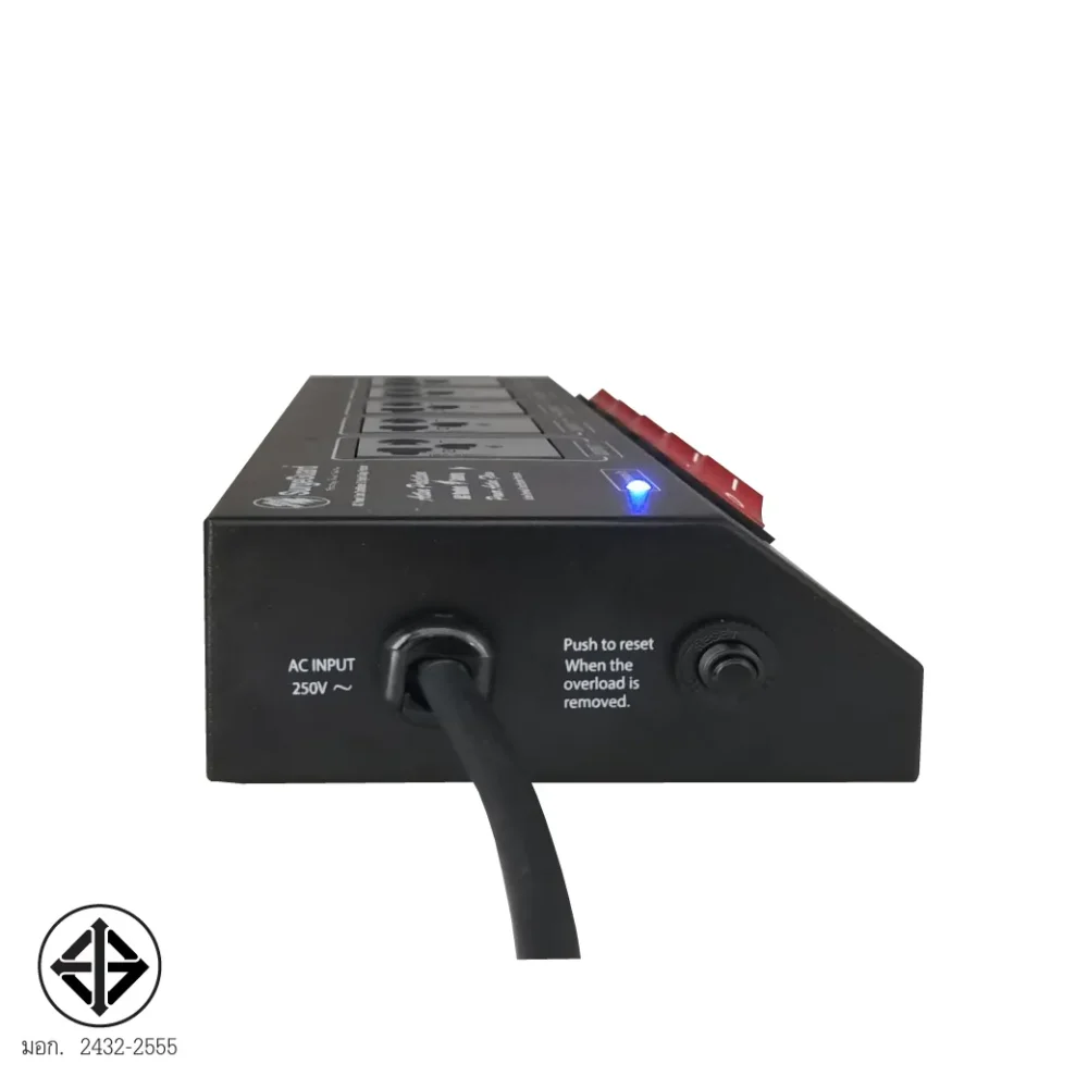 Surgeguard Sb-5e เครื่องกรองกระแสไฟฟ้าและกันไฟกระชาก 5 ช่อง 5 สวิตช์ Surgeguard Sb-5e เครื่องกรองกระแสไฟฟ้าและกันไฟกระชาก 5 ช่อง 5 สวิตช์
