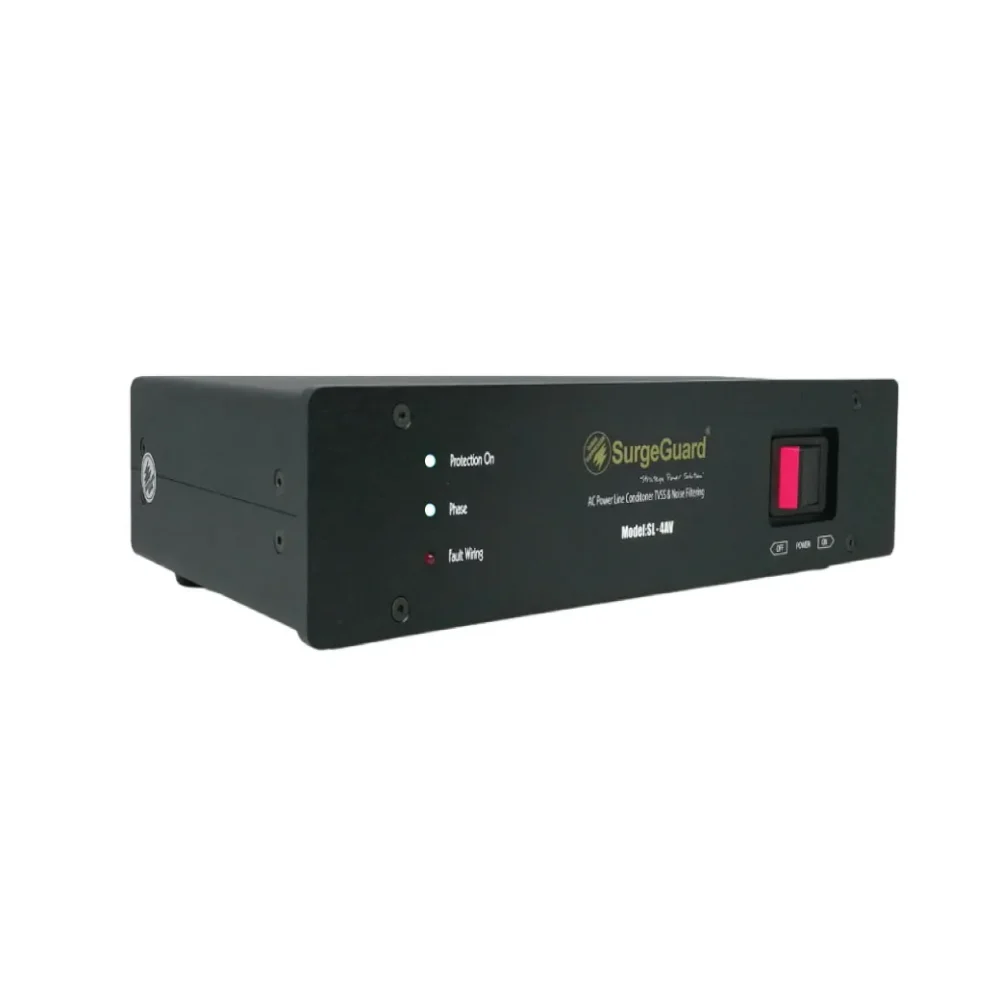 Surgeguard Sl-4av เครื่องกรองกระแสไฟฟ้าและกันไฟกระชาก สำหรับ Hi-End Av Surgeguard Sl-4av เครื่องกรองกระแสไฟฟ้าและกันไฟกระชาก สำหรับ Hi-End Av