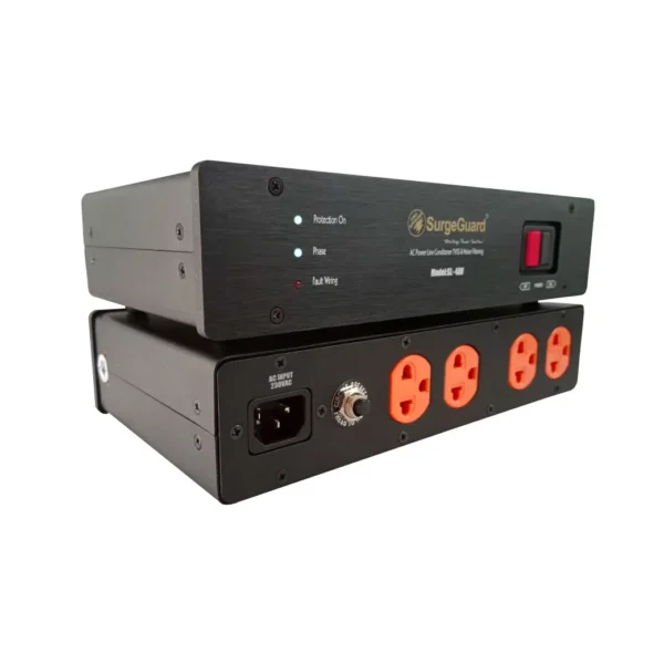 Surgeguard Sl-4av เครื่องกรองกระแสไฟฟ้าและกันไฟกระชาก สำหรับ Hi-End Av
