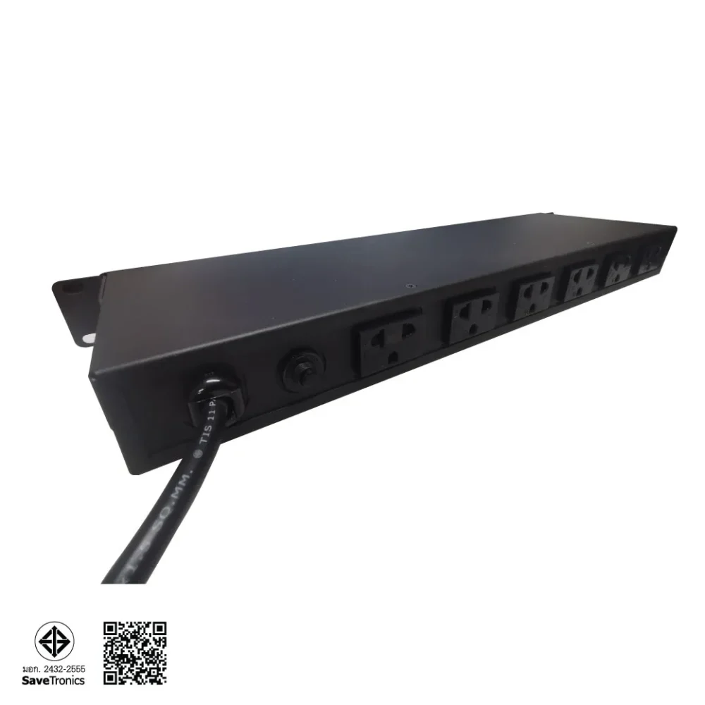 Surgeguard Sr-8em เครื่องกรองกระแสไฟฟ้าและกันไฟกระชาก พร้อม Power Meter แบบ Rack 19 นิ้ว Surgeguard Sr-8em เครื่องกรองกระแสไฟฟ้าและกันไฟกระชาก พร้อม Power Meter แบบ Rack 19 นิ้ว