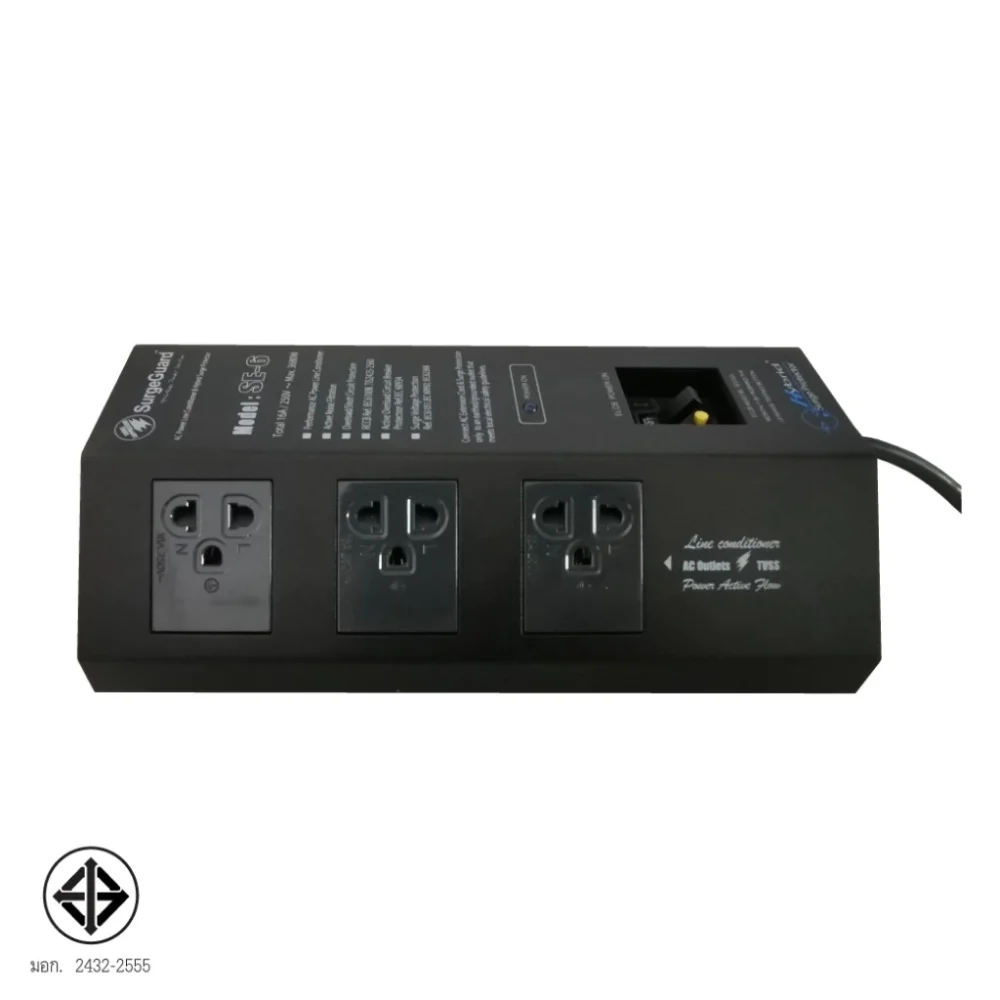 Surgeguard Se-6 เครื่องกรองกระแสไฟฟ้า พร้อมระบบตัดไฟรั่วอัตโนมัติ Elcb Surgeguard Se-6 เครื่องกรองกระแสไฟฟ้า พร้อมระบบตัดไฟรั่วอัตโนมัติ Elcb