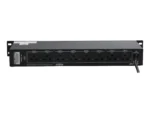 Npe Mpr-1033db เพาเวอร์เบรกเกอร์ติดแร็ค 10 ช่อง พร้อม Volt Meter Amp Meter และระบบตรวจสอบสายไฟ 1u