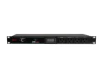 Npe Pdr-112v เพาเวอร์เบรกเกอร์ติดแร็ค 12 ช่อง พร้อมโวลต์มิเตอร์ 1u