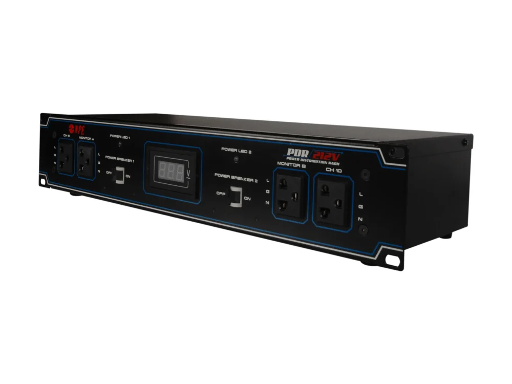 Npe Pdr-212v เพาเวอร์เบรกเกอร์ติดแร็ค 12 ช่อง พร้อมโวลต์มิเตอร์ ขนาด 2u Npe Pdr-212v เพาเวอร์เบรกเกอร์ติดแร็ค 12 ช่อง พร้อมโวลต์มิเตอร์ ขนาด 2u
