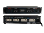 Npe Pdr-212v เพาเวอร์เบรกเกอร์ติดแร็ค 12 ช่อง พร้อมโวลต์มิเตอร์ ขนาด 2u