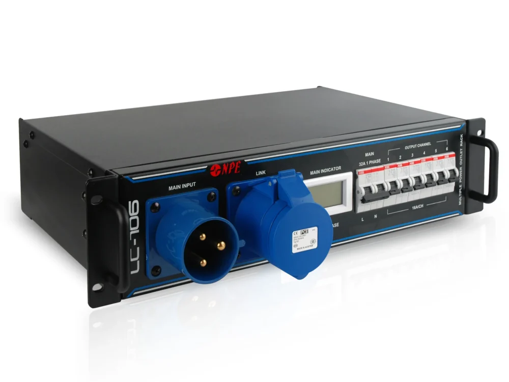 Npe Lc-106 Rack Ac Distributor โหลดเซ็นเตอร์ติดแร็ค 2.5u Npe Lc-106 Rack Ac Distributor โหลดเซ็นเตอร์ติดแร็ค 2.5u