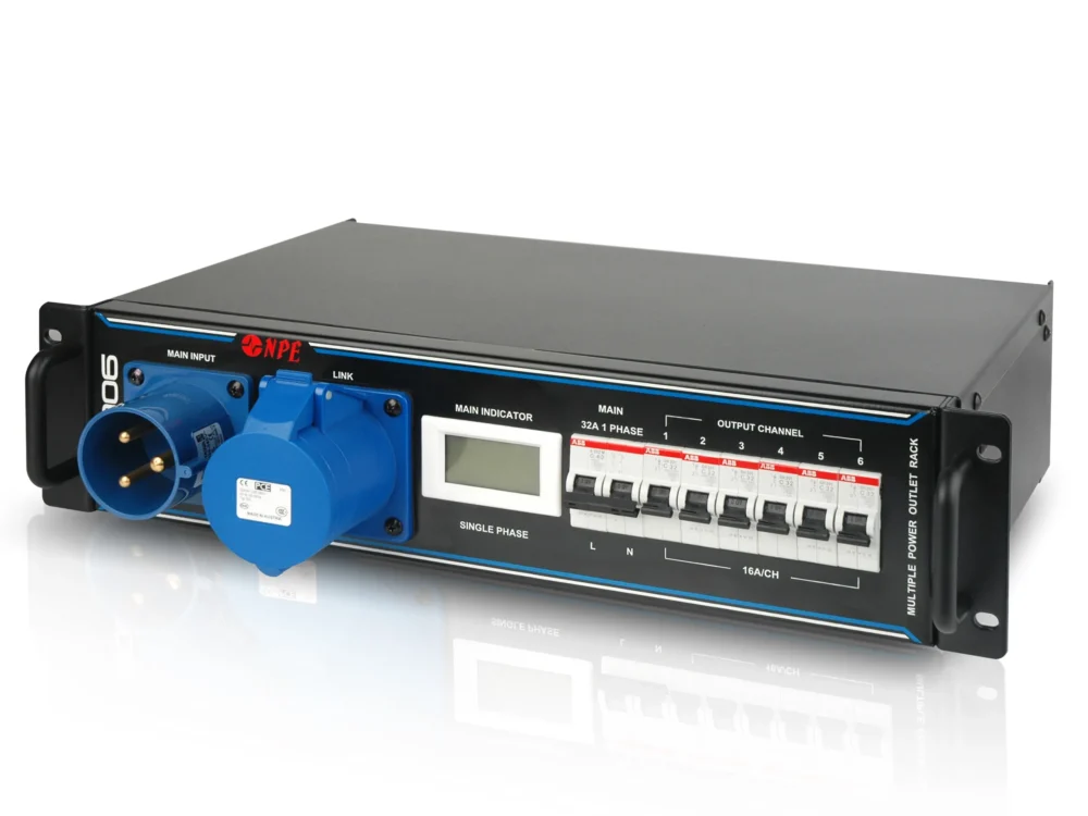 Npe Lc-106 Rack Ac Distributor โหลดเซ็นเตอร์ติดแร็ค 2.5u Npe Lc-106 Rack Ac Distributor โหลดเซ็นเตอร์ติดแร็ค 2.5u