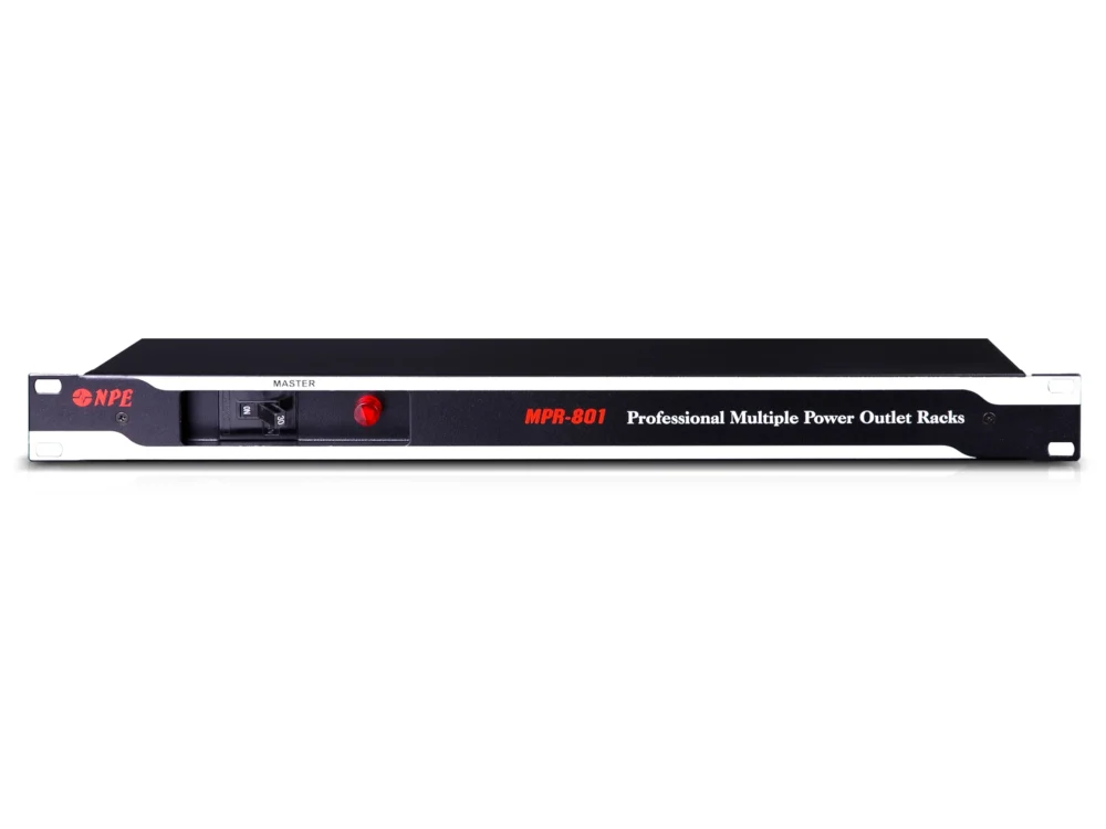 Npe Mpr-801 เพาเวอร์เบรกเกอร์ติดแร็ค 8 ช่อง ขนาด 1u Npe Mpr-801 เพาเวอร์เบรกเกอร์ติดแร็ค 8 ช่อง ขนาด 1u